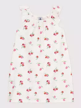 Платье PETIT BATEAU, белый