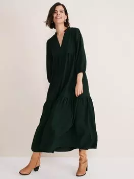 Платье Phase Eight Jayde Midaxi, темно-зеленое