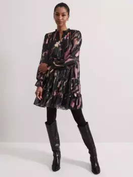 Платье Phase Eight Martina, цвет black/multi