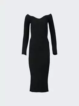 Платье Пиа KHAITE, черный