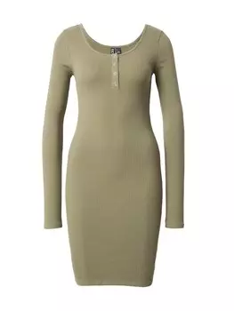 Платье Pieces KITTE, оливковый