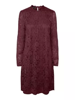 Платье PIECES, красный