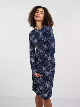 Платье PIECES Mana, синий