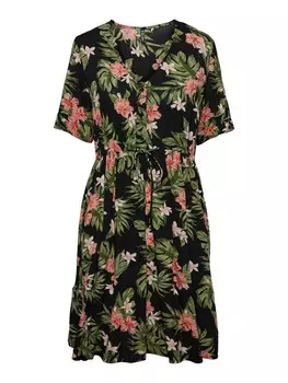 Платье PIECES Nya, черный