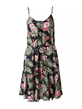 Платье Pieces Nya, еловый/травяно-зеленый