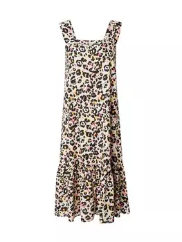 Платье PIECES PCARLEM, серо-коричневый