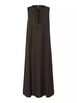 Платье PIECES PCJenna, темно-коричневый