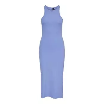 Платье Pieces Ruka Boxer Sleveless Long, синий