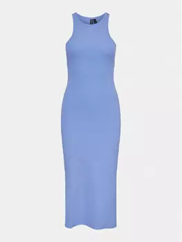 Платье Pieces, синий