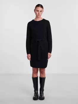 Платье Pieces Strick, черный