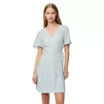 Платье Pieces Tala New short sleeve short, синий