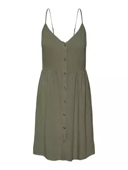 Платье Pieces VINSTY, хаки