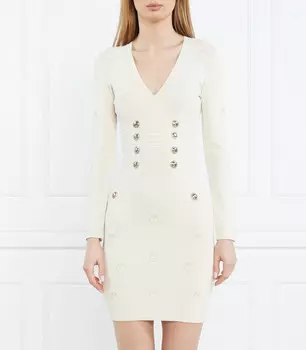 Платье Pinko, бежевый