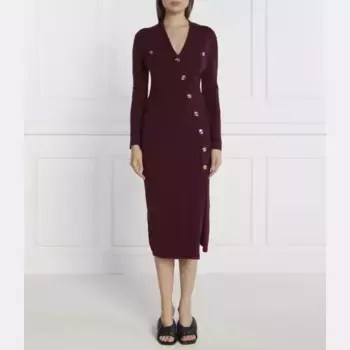 Платье Pinko, бургунди