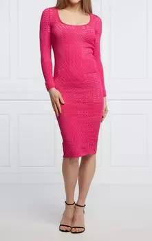Платье Pinko ferreries, фуксия
