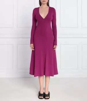 Платье Pinko, фиолетовый