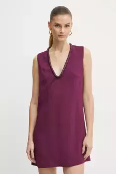 Платье Pinko, гранатовый