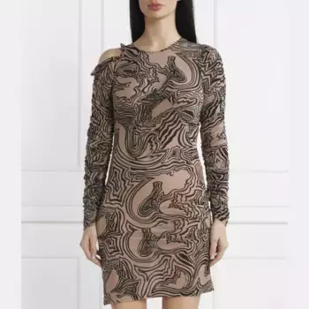 Платье Pinko, коричневый