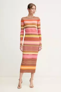Платье Pinko, коричневый