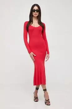 Платье Pinko, красный