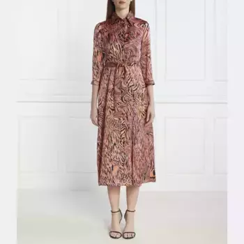 Платье Pinko, оранжевый