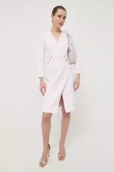 Платье Pinko, розовый