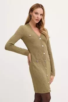 Платье Pinko, зеленый