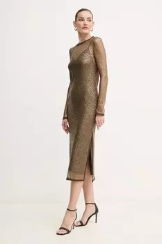 Платье Pinko, зеленый