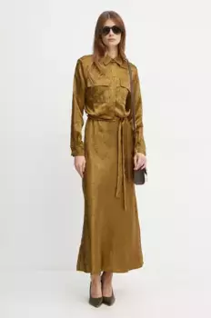 Платье Pinko, золотой