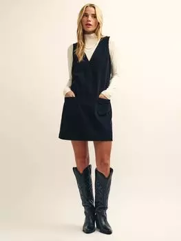 Платье Piper Cord с принтом Nobody's Child, черный