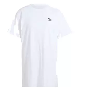 Платье платье-трилистник Adidas, белый