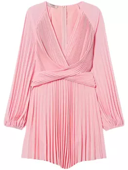 Платье плиссированное TWINSET, розовый