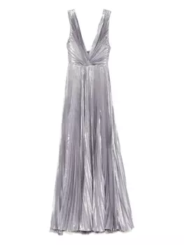 Платье плиссированное Zuhair Murad, фиолетовый