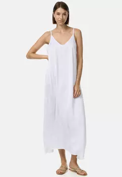 Платье PM SELECTED Satin Maxi, белый