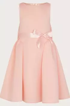 Платье подружки невесты Holly из ткани с аквалангом Monsoon, розовый