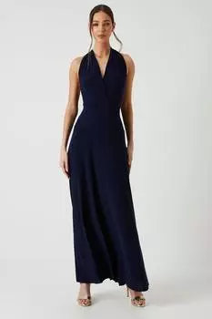 Платье подружки невесты из джерси Multiway Coast, темно-синий