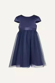 Платье подружки невесты из тюля Monsoon, синий