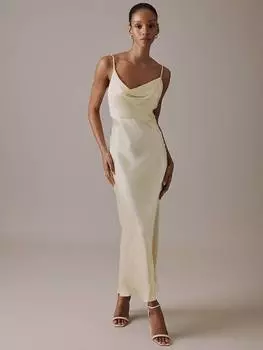 Платье подружки невесты с капюшоном trixie Nobody's Child, желтый