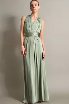 Платье подружки невесты Thea multiway Monsoon, зеленый