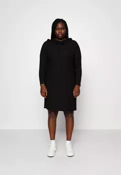 Платье Point ONLY Carmakoma CARRIBBI HOODIE DRESS, черный