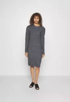 Платье Point ONLY Tall ONLCYRUS BUTTON DRESS, цвет medium grey melange