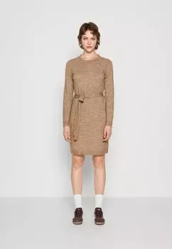 Платье Point Pieces PCJULIANA ПЛАТЬЕ С О-ШЕИ, цвет fossil