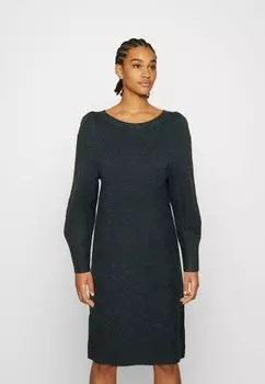 Платье Point Vero Moda VMDOFFY BOATNECK DRESS, меланж pine Grove