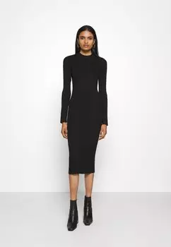 Платье Point VILA ТРИКОТАЖНОЕ ПЛАТЬЕ, черный