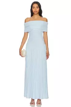 Платье «поле чудес» Lioness, голубой