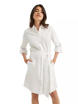 Платье Polo Club, белый