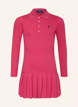 Платье-Поло из пике Polo Ralph Lauren, розовый