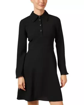 Платье-поло от Tara Jarmon Rielle, черный