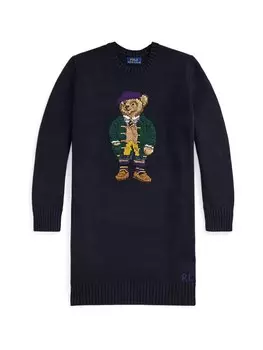 Платье Polo Ralph Lauren, цвет Navy/Royal blue