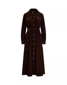 Платье Polo Ralph Lauren, темно-коричневый